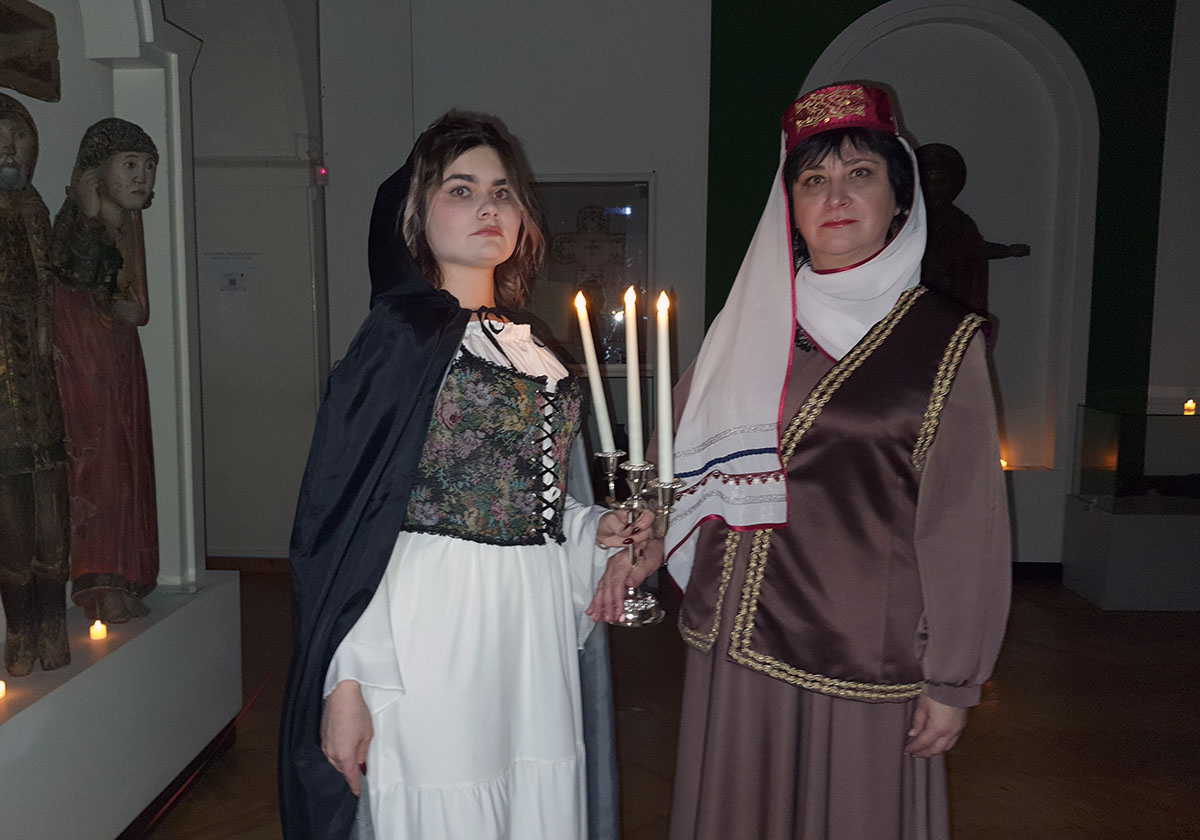 2 ноября, Касимовский историко-культурный музей-заповедник присоединился к всероссийской акции «Ночь искусств».