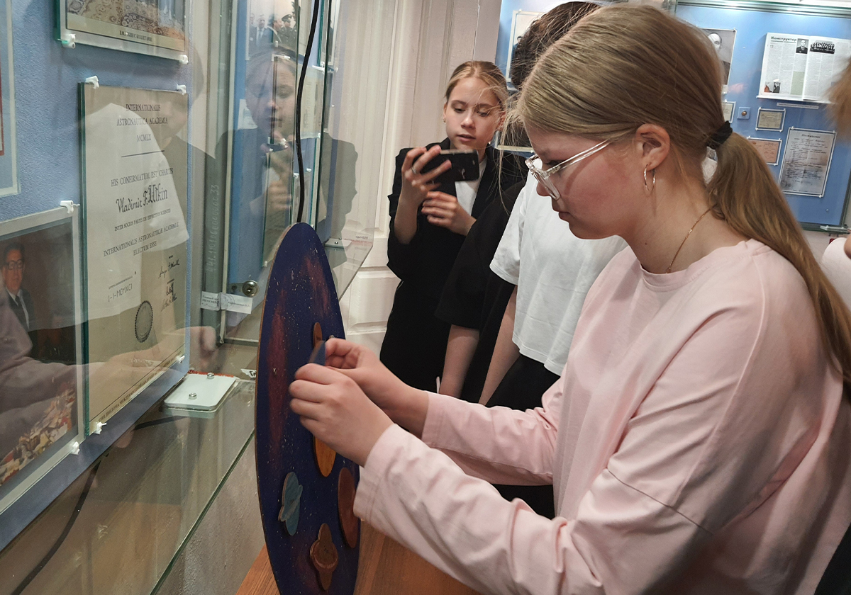  Сегодня в Касимовском историко-культурном музее-заповеднике на квесте «Тайна Вселенной» побывали ученики школы №3 и ребята из посёлка Крутоярский.