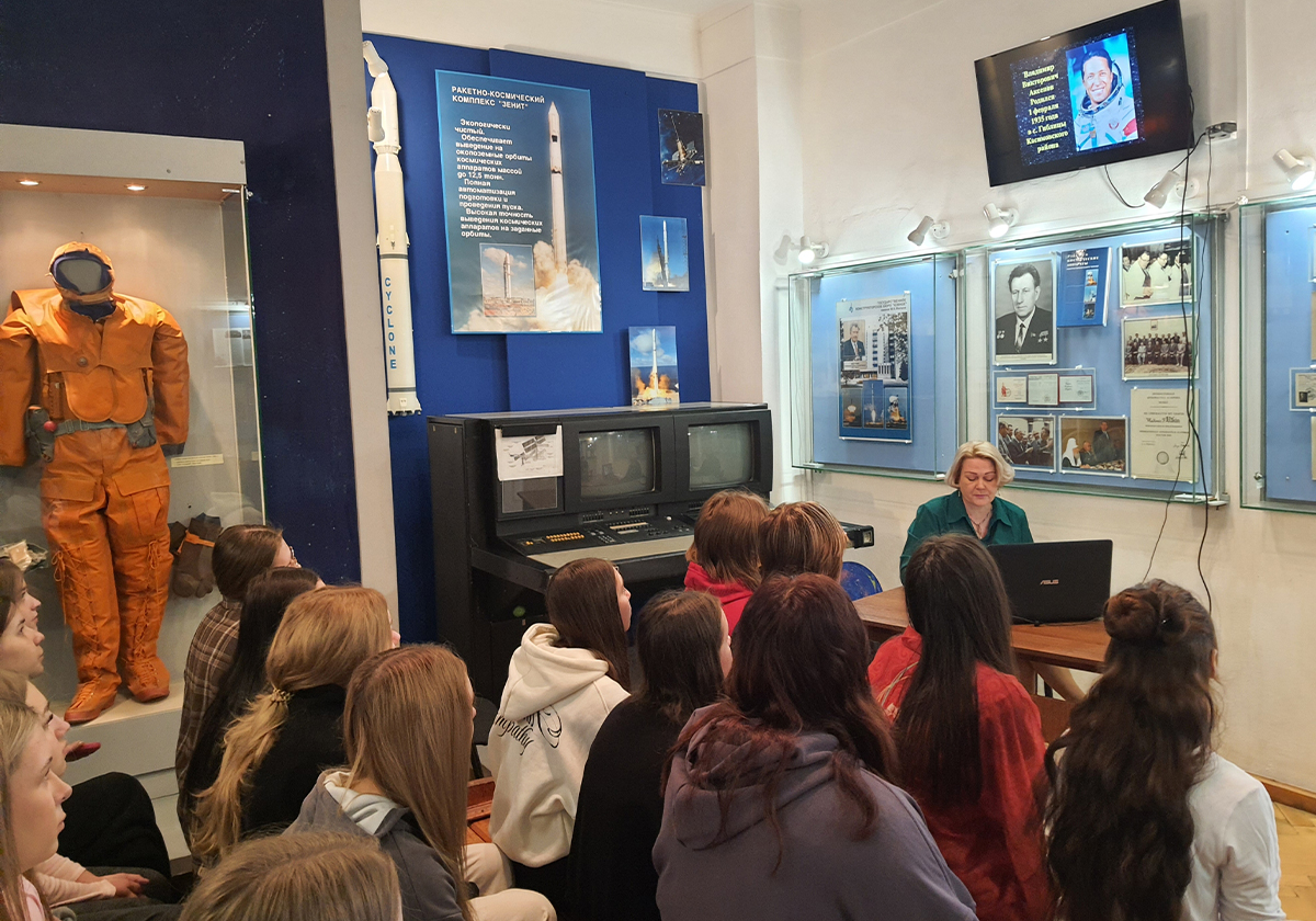  В музее-заповеднике 16 апреля прошла лекция «Герой космических дорог»