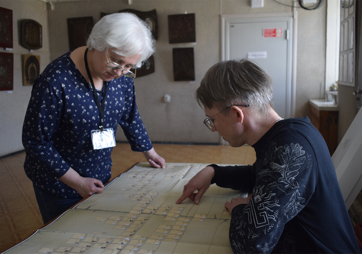 Сегодня в историко-культурном музее-заповеднике побывали потомки касимовского купца Акима Тимофеевича Золотова